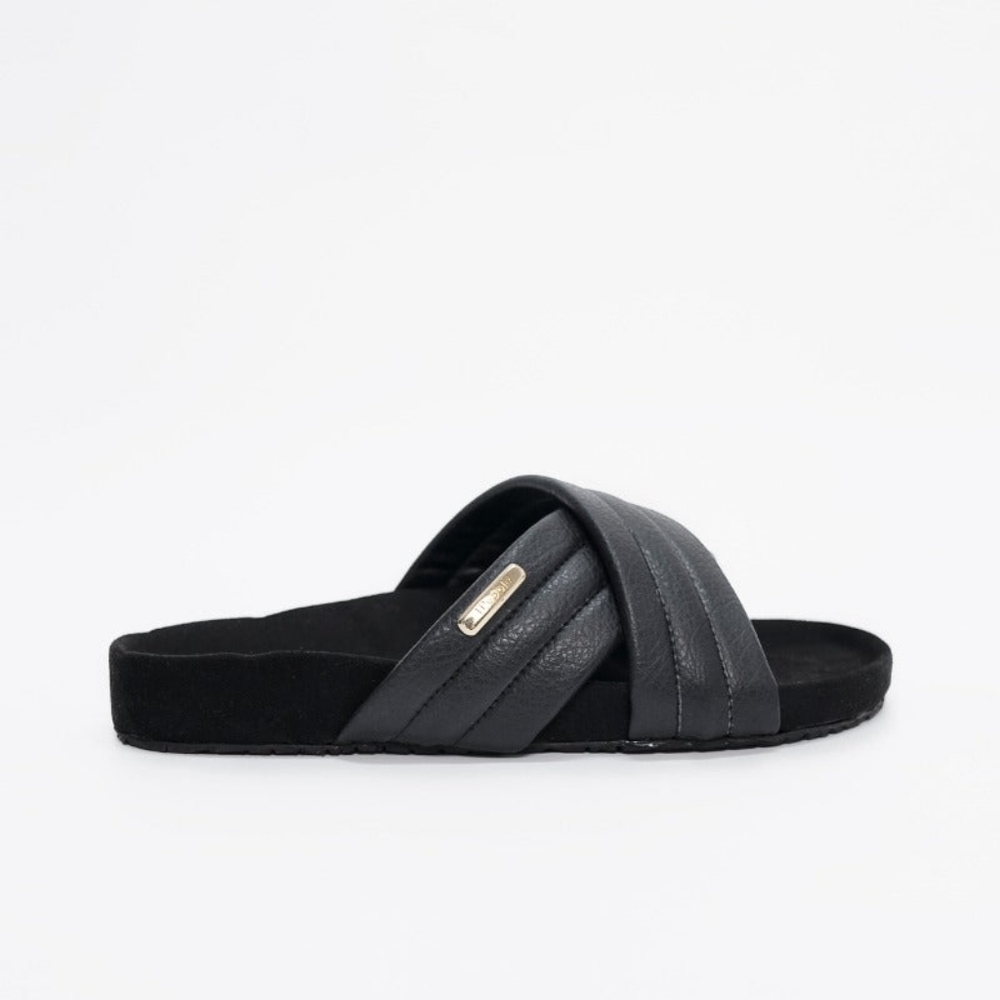 1people Portonovi Sandals In Oyster Black Size 39